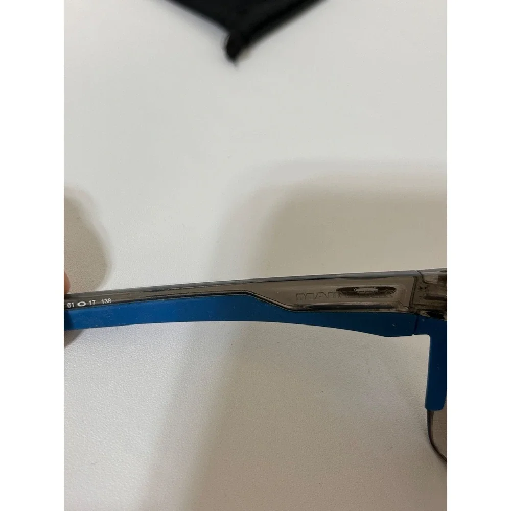 Oakley Mainlink XL OO9264 Prizm P Sunglasses Black/Mirror Blue 61-17-138